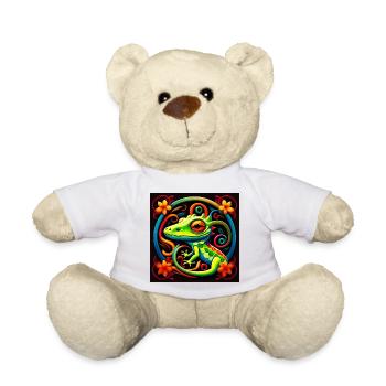 Gecko - Nounours - blanc - Devant