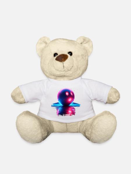 Bowling Retrowave - Teddy - Weiß