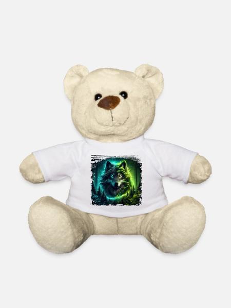 Wolf - Teddy - Weiß