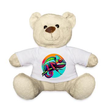 Chameleon - Teddy Bear - white - Front