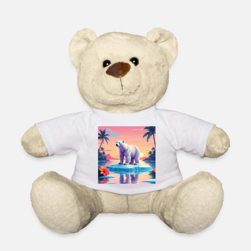 Ours blanc - Nounours - blanc