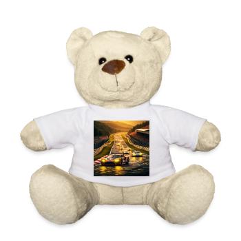 Rennstrecke im Abendlicht - Teddy - Weiß - Vorne
