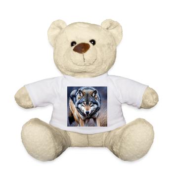 Wolf - Teddy - Weiß - Vorne