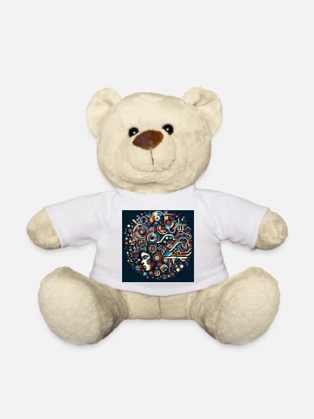 Musikalische Fusion im Afro-Stil - Teddy - Weiß