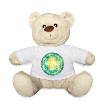 Ibiza Retro Vintage Design - Teddy Bear - white - Front