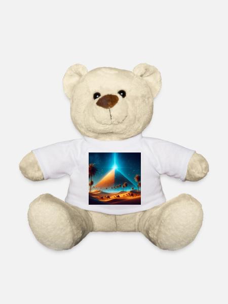 Pyramide 5 - Teddy - Weiß