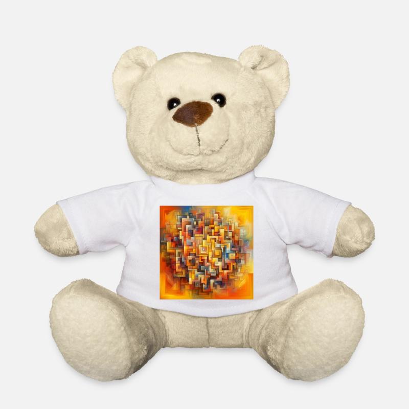 Quadrate 2 - Teddy - Weiß