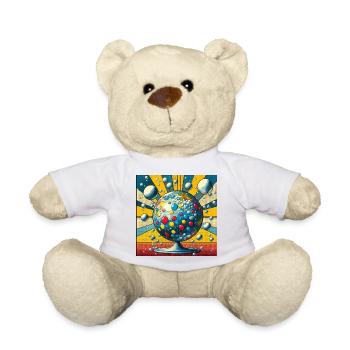Kugel 1 - Teddy - Weiß - Vorne
