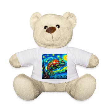 Chameleon - Teddy Bear - white - Front