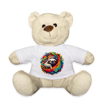 Sloth - Teddy Bear - white - Front