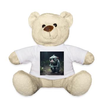 Triste créature - Nounours - blanc - Devant