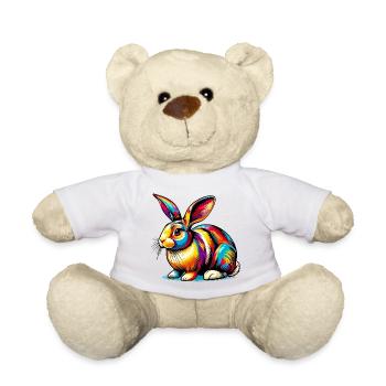 Kaninchen - Teddy - Weiß - Vorne