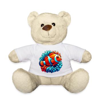 Clownfische - Teddy - Weiß - Vorne