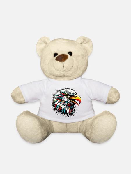 Aigle - Nounours - blanc
