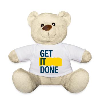Faites-le - Nounours - blanc - Devant