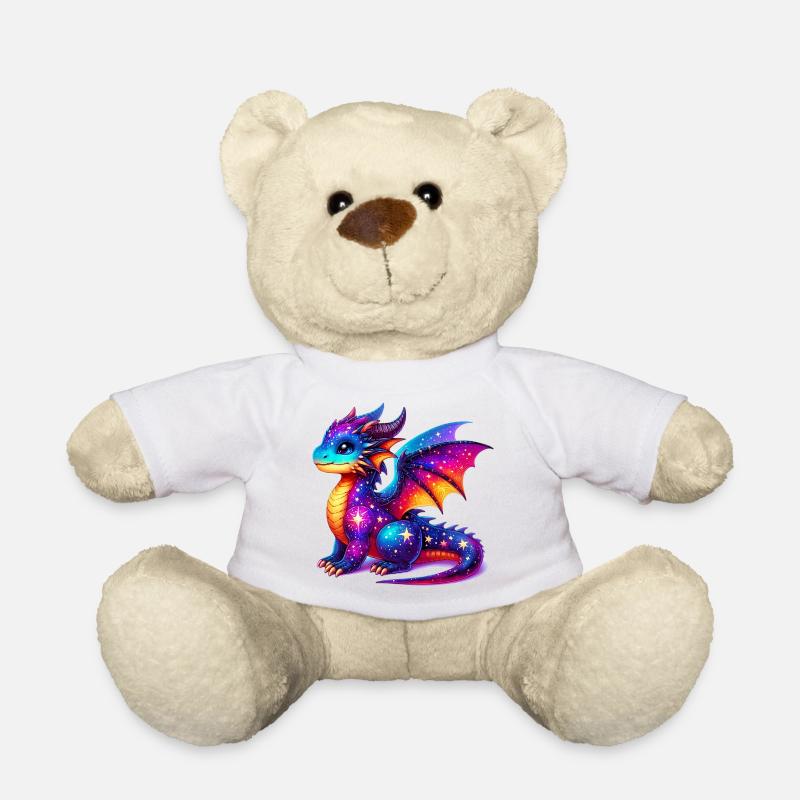 Dragon - Nounours - blanc