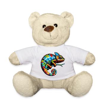 Caméléon - Nounours - blanc - Devant