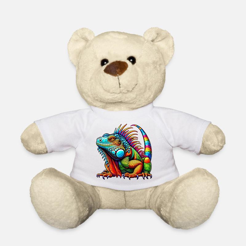 Leguan - Teddy - Weiß