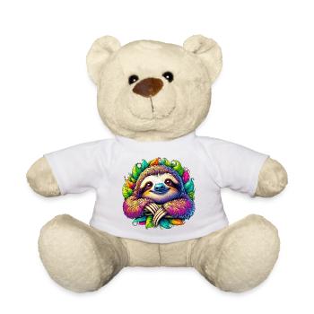 Faultier - Teddy - Weiß - Vorne