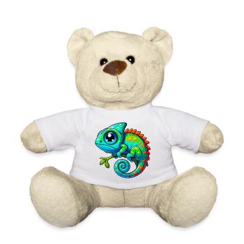 Chameleon - Teddy Bear - white - Front