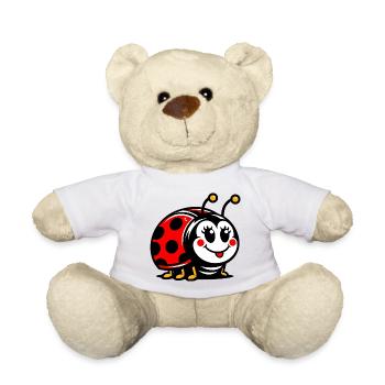 Ladybird - Teddy Bear - white - Front