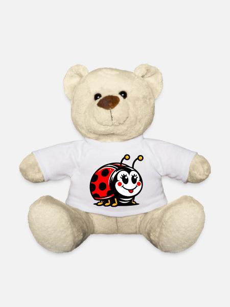 Coccinelle - Nounours - blanc