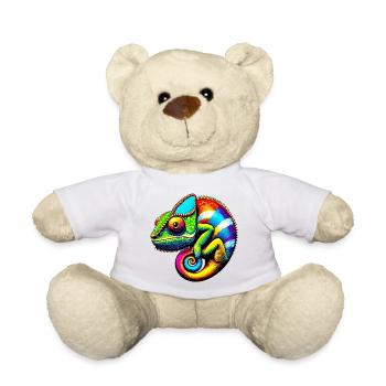 Chameleon - Teddy Bear - white - Front
