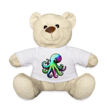 Pieuvre - Nounours - blanc - Devant