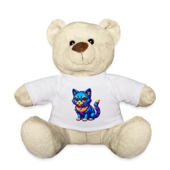 Khao Manee Chat Race Dessin Animé Kawaii Animal Pet - Nounours - blanc - Devant