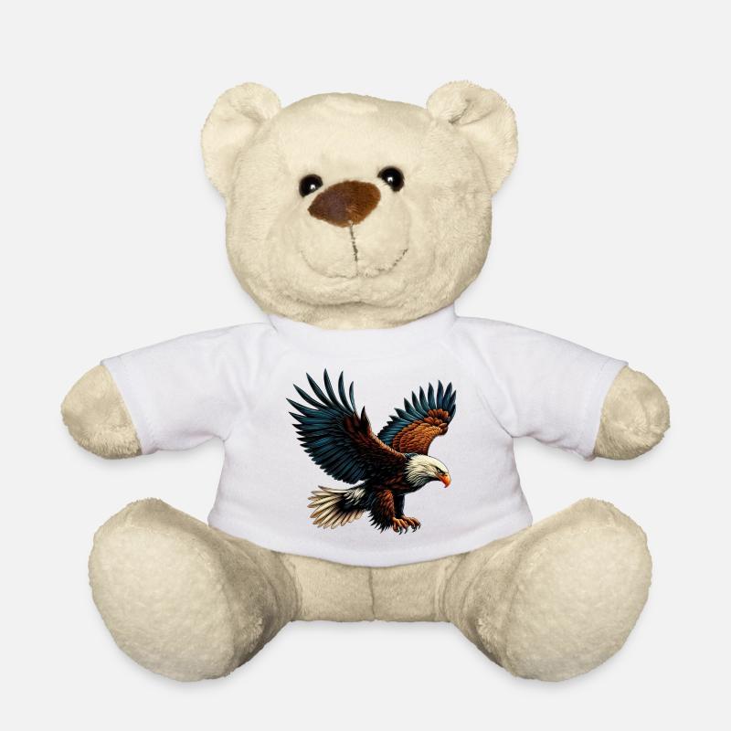 Aigle - Nounours - blanc