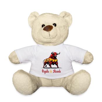 Der Stolz Alicante Flagge Design - Teddy - Weiß - Vorne