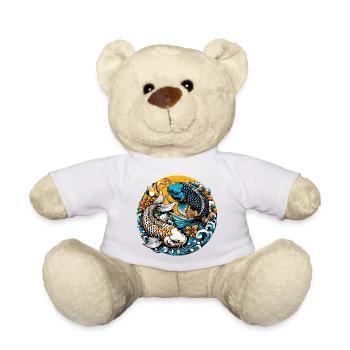 Carpe koï - Nounours - blanc - Devant