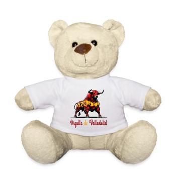 Der Stolz Valladolid Flagge Design - Teddy - Weiß - Vorne