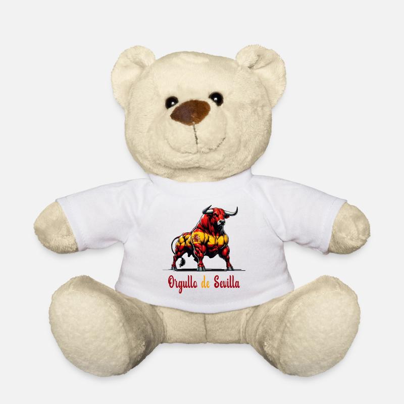 Design du drapeau de la Pride Seville - Nounours - blanc