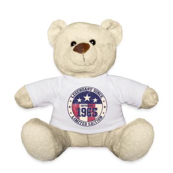 59. Geburtstag Legende September 1965 Jahrgang 65 - Teddy - Weiß - Vorne