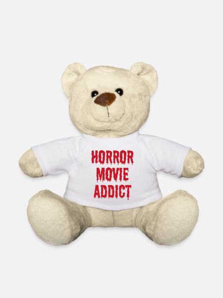 Süchtiger nach Horrorfilmen - Teddy - Weiß