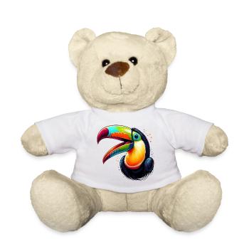 Toucan - Nounours - blanc - Devant