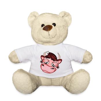 Cow Costume - Teddy Bear - white - Front