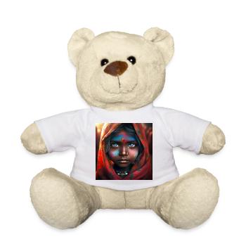Hinduistisches Kinderporträt - Teddy - Weiß - Vorne