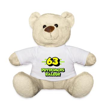 Puydomois râleur - Nounours - blanc - Devant