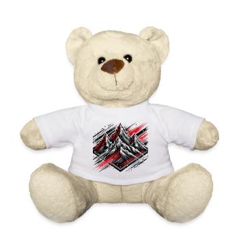 Schroffe Berge - Teddy - Weiß - Vorne
