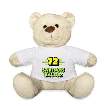 Sarthois râleur - Nounours - blanc - Devant