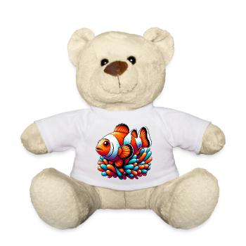 Clownfish - Teddy Bear - white - Front
