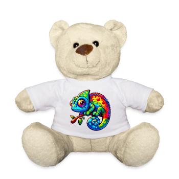 Chameleon - Teddy Bear - white - Front