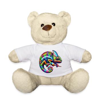Chameleon - Teddy Bear - white - Front