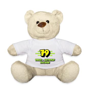 Two grumbling Sevrians - Teddy Bear - white - Front