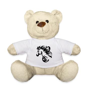 Pferd Tribal - Teddy - Weiß - Vorne