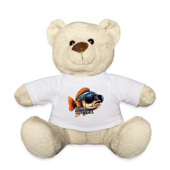 Poisson Lassen Sie die guten Zeiten rollen - Teddy - Weiß - Vorne