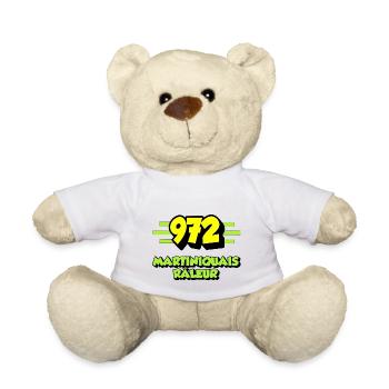 Complaining Martinican - Teddy Bear - white - Front