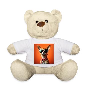 Chiwawa avec style déjanté - Nounours - blanc - Devant
